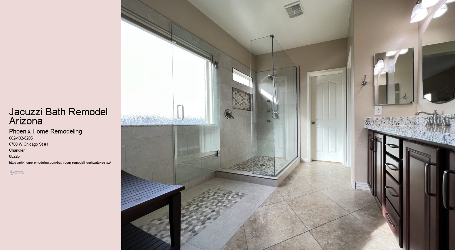 Jacuzzi Bath Remodel Arizona