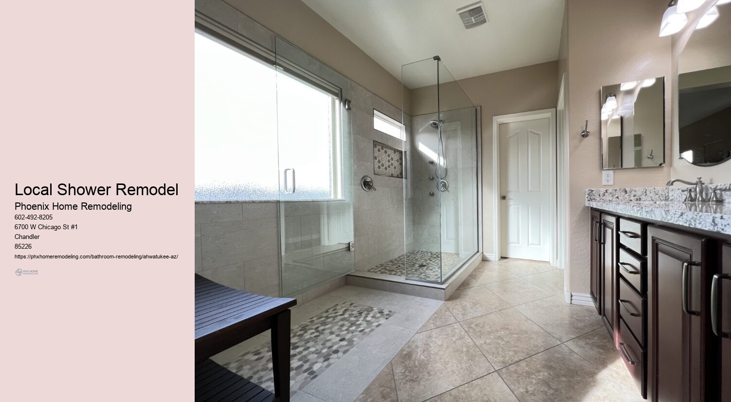 Local Shower Remodel