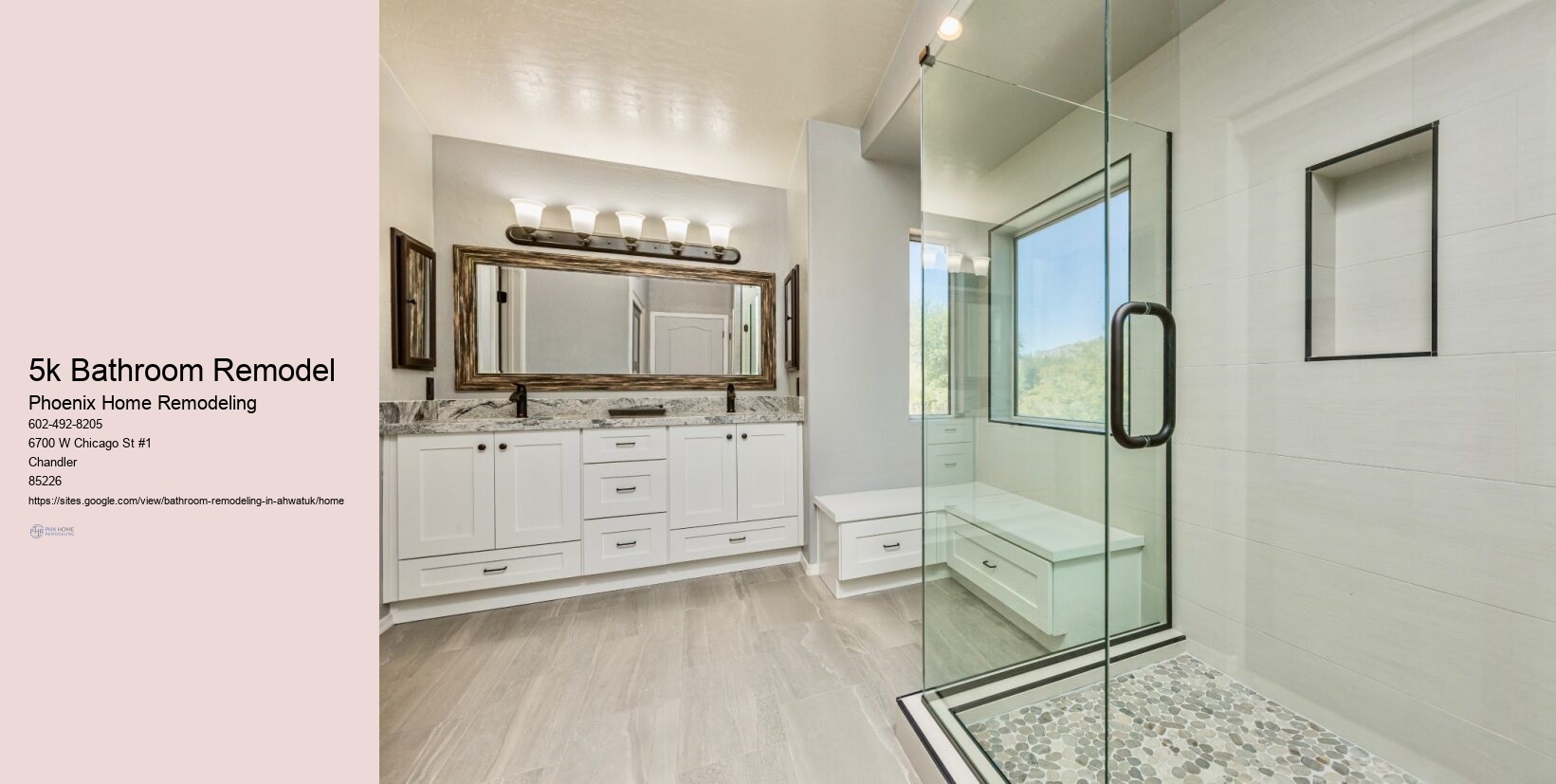 5k Bathroom Remodel