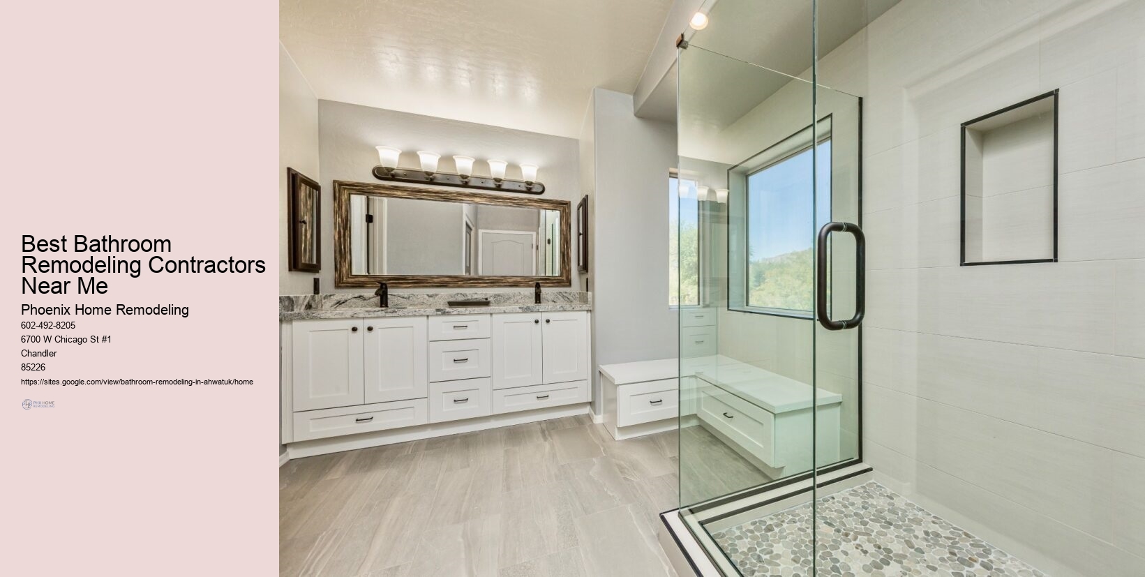 Best Bathroom Remodeling Contractors Near Me