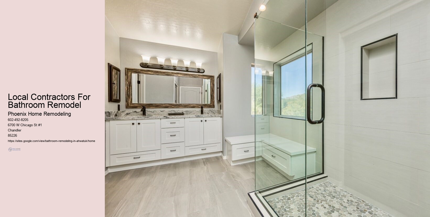 Local Contractors For Bathroom Remodel