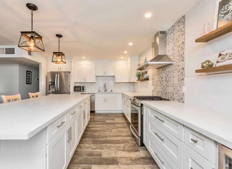 What Goes First Vinyl Flooring Or Cabinets