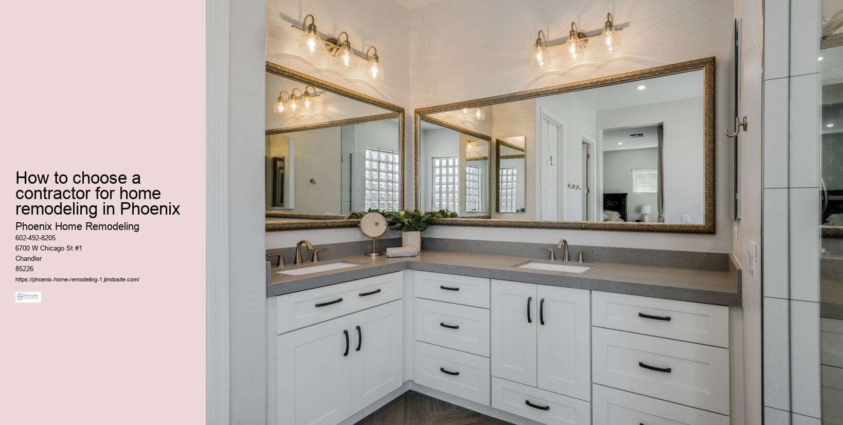 Bathroom Renovation Experts Phoenix