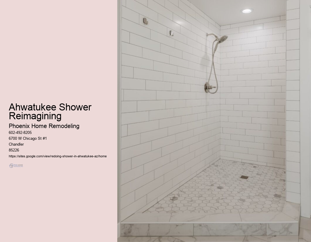 Shower Renovation Ahwatukee AZ