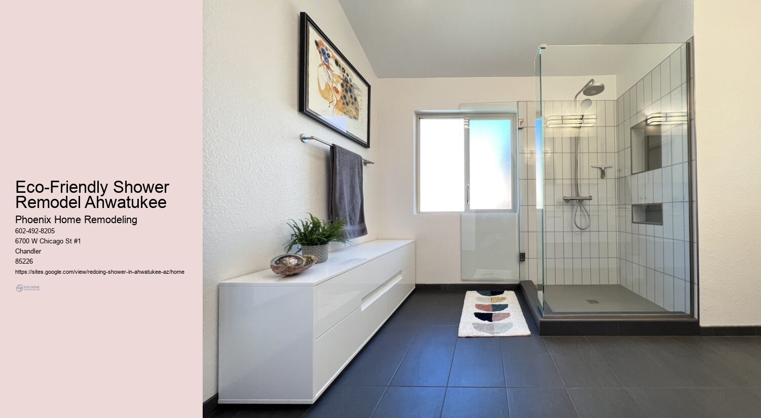 Can I add a bench to my shower in Ahwatukee