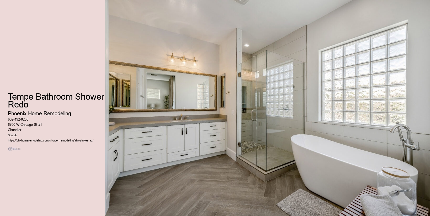 Bathroom Remodels In Ahwatukee Arizona