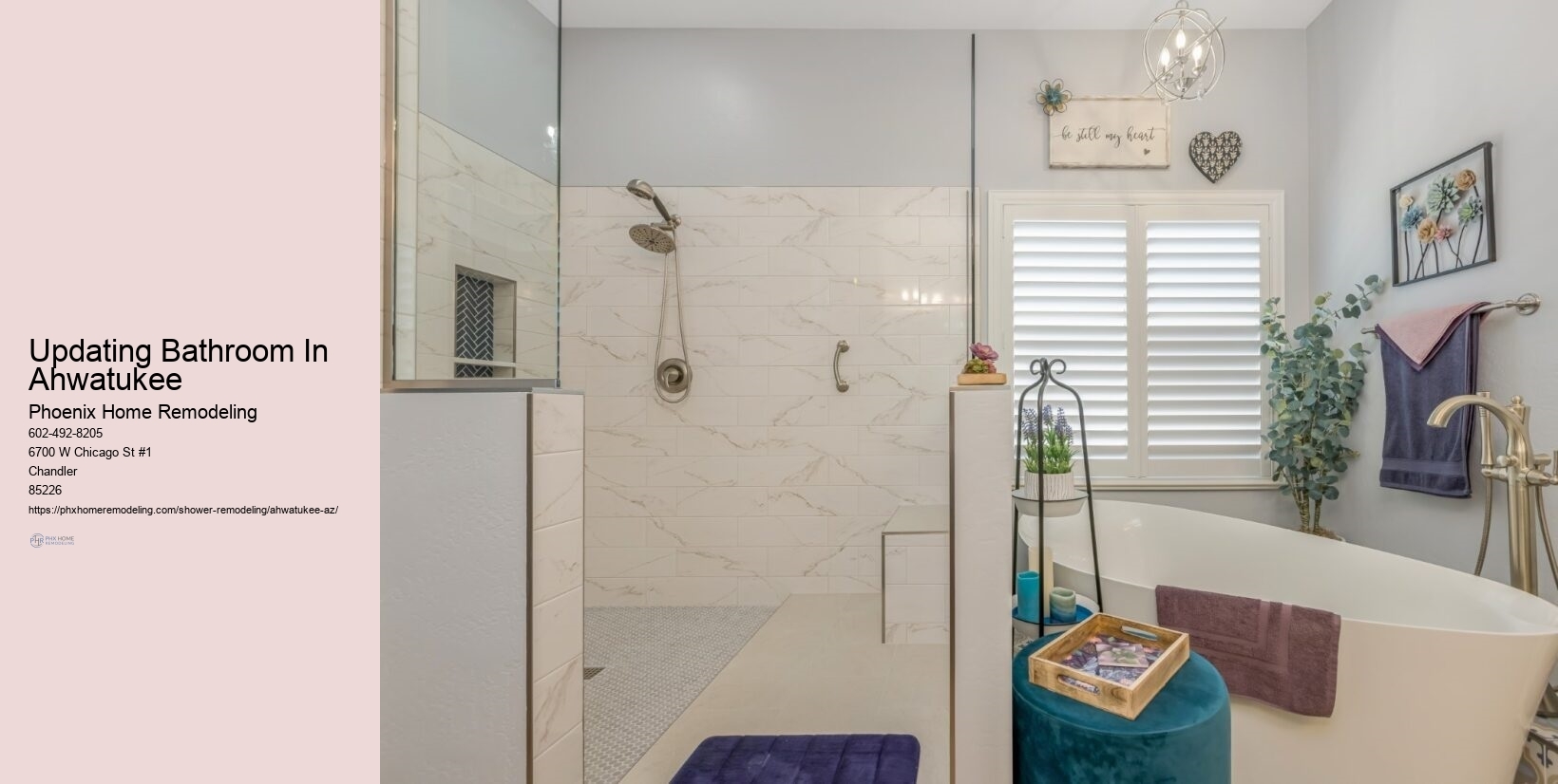 Ahwatukee Shower Space Optimization