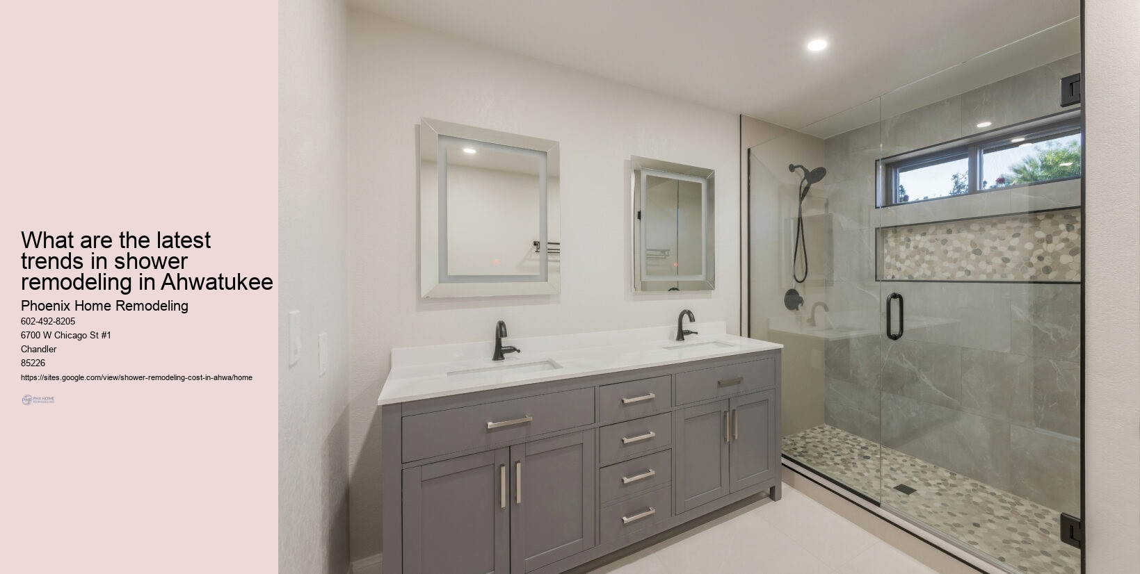 Popularity of Minimalist Shower Designs
