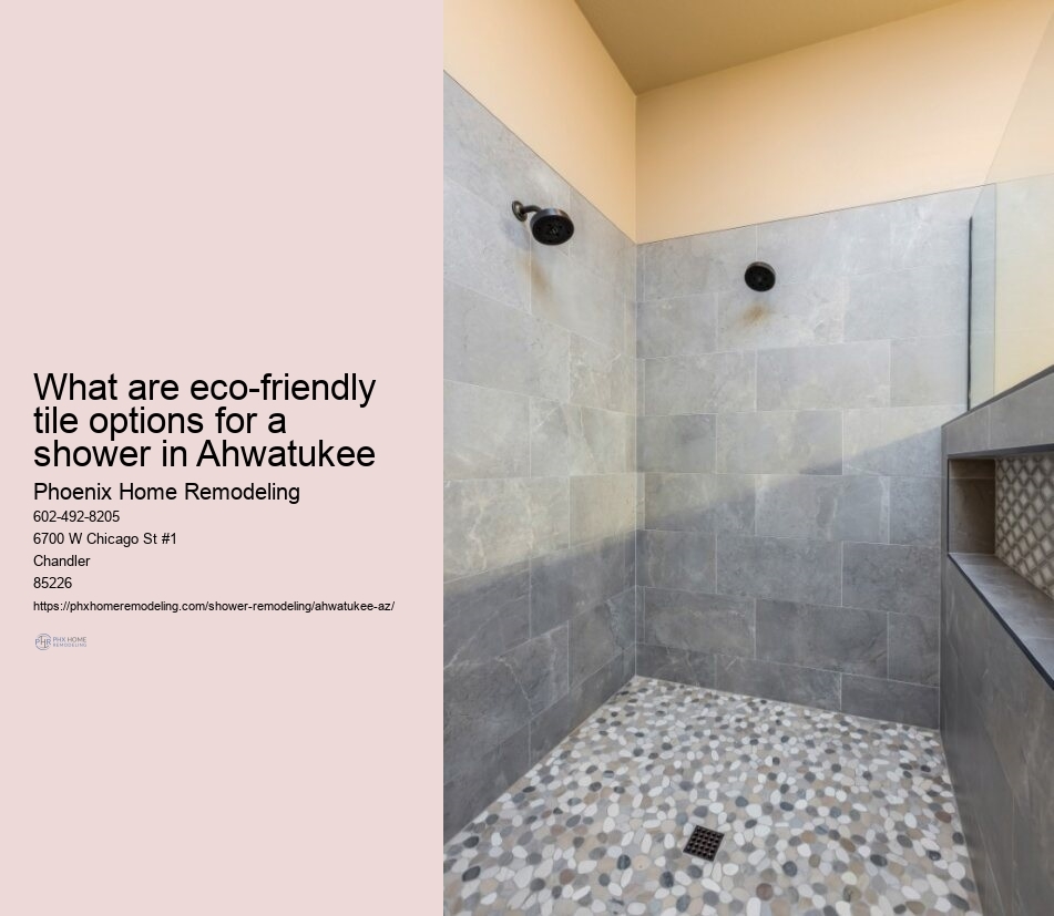 Custom shower tiles